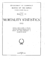 Mortality Statistics 1911