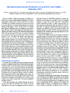 Mycoplasma pneumoniae Outbreak in a LongTerm Care Facility  Nebraska 2014