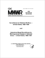 Morbidity and Mortality Weekly Report MMWR CDC Surveillance Summaries June 1993  Vol 42  No SS2