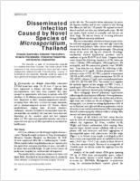 Disseminated Infection Caused by Novel Species of Microsporidium Thailand