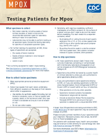Testing Patients for Mpox