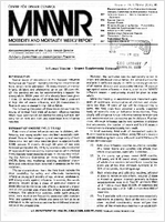 MMWR Morbidity and Mortality Weekly Report November 19 1976  Vol 25  No 45
