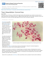 Teen newsletter  April 2024   Gonorrhea