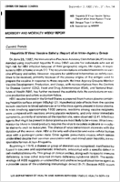 MMWR Morbidity and Mortality Weekly Report September 3 1982  Vol 31  No 34