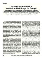 Selfmedication with Antimicrobial Drugs in Europe