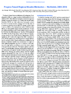 Progress Toward Regional Measles Elimination  Worldwide 20002016