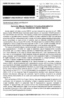 MMWR Morbidity and Mortality Weekly Report April 13 1984  Vol 33  No 14