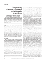 Diagnosing Capnocytophaga canimorsus Infections