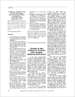 Change in Age Pattern of Persons with Dengue Northeastern Brazil