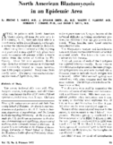North American blastomycosis in an epidemic area