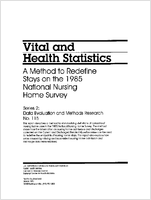 A Method to Redefine Stays on the 1985 National Nursing Home Survey
