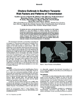Cholera outbreak in southern Tanzania risk factors and patterns of transmission