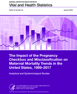 The Impact of the Pregnancy Checkbox and Misclassification on Maternal Mortality Trends in the United States 19992017