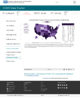 Confirmed COVID19 cases in US correctional and detention facilities by state January 29 2021