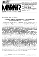 MMWR Morbidity and Mortality Weekly Report September 27 1991  Vol 40  No 38