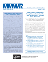 Trends in Sexual Risk Behaviors Among HispanicLatino Men Who Have Sex with Men  19 Urban Areas 20112017