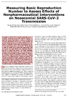 Measuring Basic Reproduction Number to Assess Effects of Nonpharmaceutical Interventions on Nosocomial SARSCoV2 Transmission