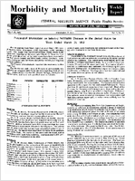 Morbidity and Mortality Weekly Report Vol 2 No 11 week ended March 21 1953