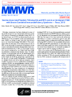 VaccineAssociated Paralytic Poliomyelitis and BCGosis in an Immigrant Child with Severe Combined Immunodeficiency Syndrome  Texas 2013