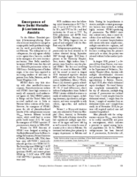 Emergence of New Delhi MetalloLactamase Austria