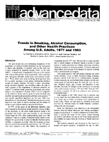 Trends in Smoking Alcohol Consumption and Other Health Practices Among US Adults 1977 and 1983