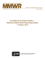 Morbidity and Mortality Weekly Report MMWR Surveillance Summaries August 2016  Vol 65  No SS10