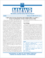 MMWR Morbidity and Mortality Weekly Report Vol 54 No 7 February 25 2005