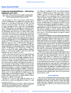 Notes From the Field Community Outbreak of Measles  Clark County Washington 20182019