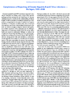 Completeness of Reporting of Chronic Hepatitis B and C Virus Infections  Michigan 19952008