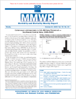 MMWR Morbidity and Mortality Weekly Report Vol 52 No 42 October 24 2003