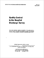 Quality Control in the Hospital Discharge Survey