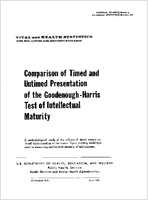Comparison of Timed and Untimed Presentation of the GoodenoughHarris Test of Intellectual Maturity