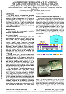 Monolithically Integrated PID on COLUMNS for Ultracompact MicroGas Chromatography