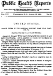 Public health reports  v 14 no 34 August 25 1899