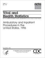 Ambulatory and Inpatient Procedures in the United States 1996