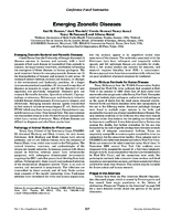 Emerging zoonotic diseases
