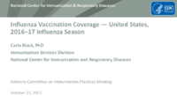 Influenza Vaccination Coverage United States 201617 Influenza Season