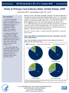 Visits to Primary Care Delivery Sites United States 2008