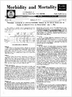 Morbidity and Mortality Weekly Report Vol 5 No 27 July 13 1956