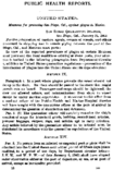 Public health reports  v 18 no 6 February 6 1903