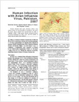 Human Infection with Avian Influenza Virus Pakistan 2007