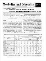 Morbidity and Mortality Weekly Report For release April 24 1959 Vol 8 No 15