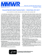 Drug and Opioidinvolved Overdose Deaths  United States 20132017