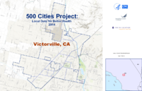 500 Cities Project Local Data for Better Health 2014 Victorville CA