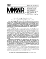 MMWR Morbidity and Mortality Weekly Report Vol 46 No 11 March 21 1997