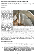Welder Dies During Welding Repair Inside of Cargo Tank Compartment