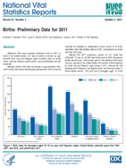 Births Preliminary Data for 2011