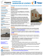 Construccin Narracin de Lesines Instalador de Estructuras Cae 8 Pies de una Escalera de Extensin