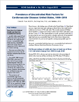 Prevalence of Uncontrolled Risk Factors for Cardiovascular Disease United States 19992010