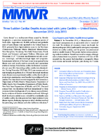 Three Sudden Cardiac Deaths Associated with Lyme Carditis  United States November 2012July 2013